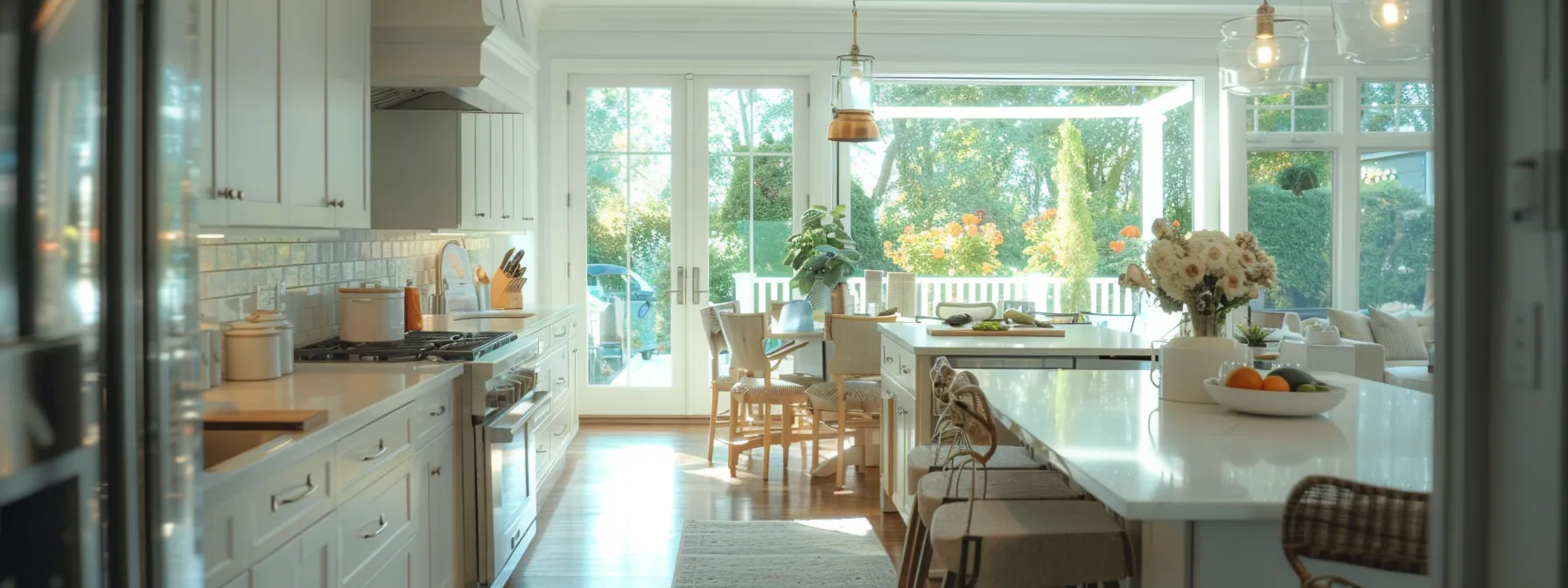 a newly resurfaced kitchen with a modern and clean design, showcasing significant cost benefits over a full remodel.