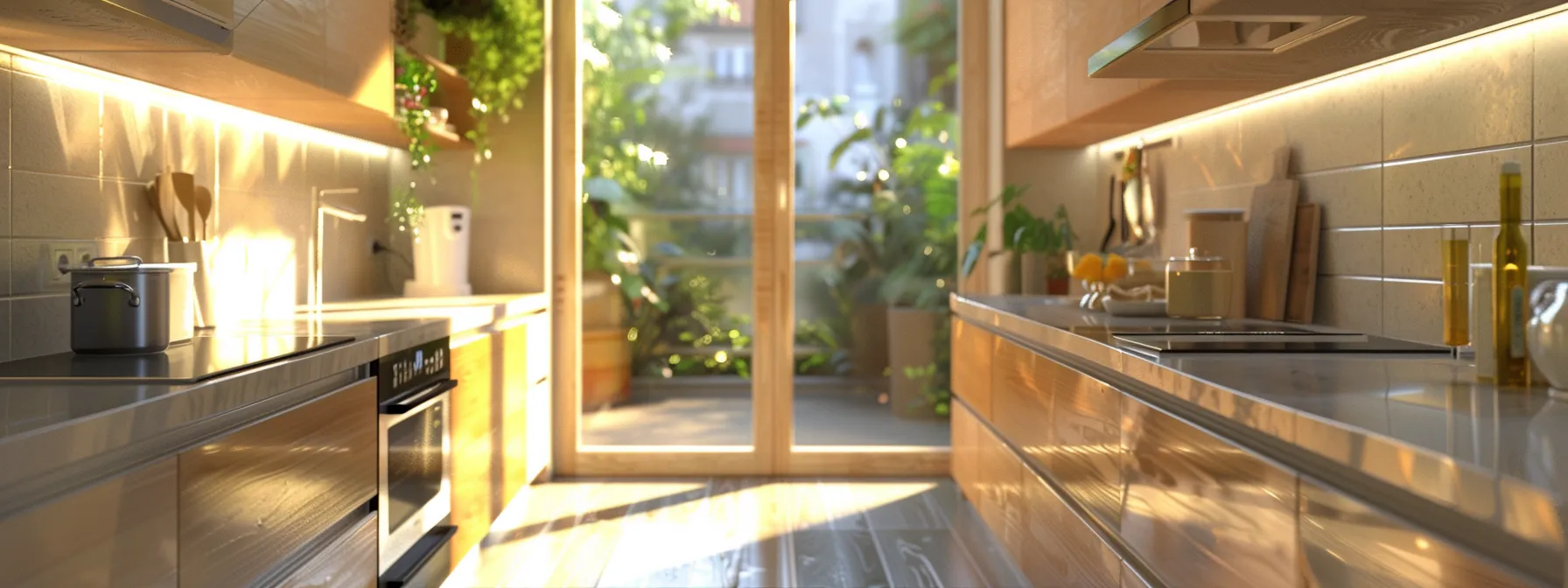 a beautifully resurfaced kitchen with energy-efficient materials, leading to lower utility bills and increased home value.