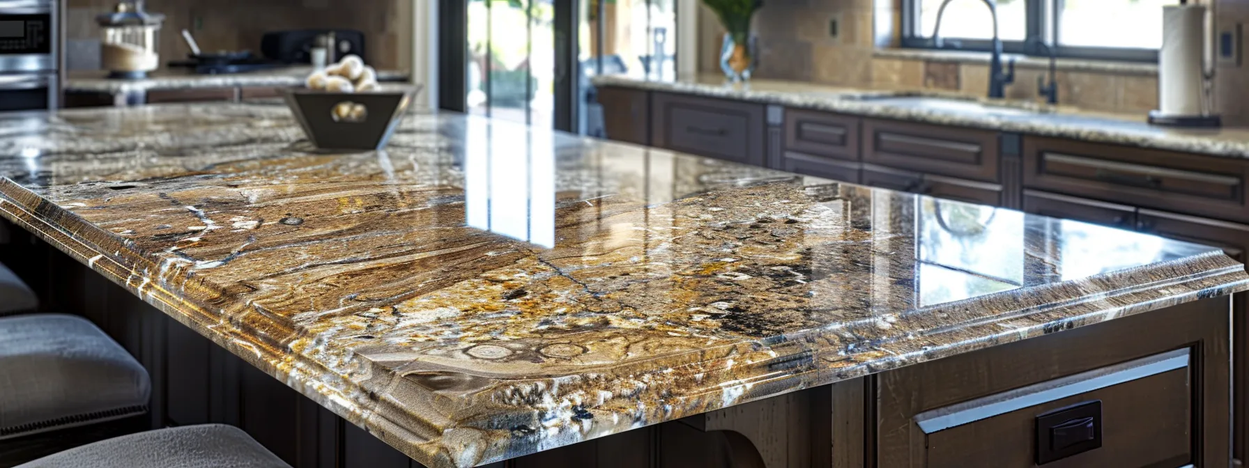 a sleek, modern kitchen with gleaming, newly resurfaced countertops and cabinets, showcasing a seamless renovation process for potential home buyers.